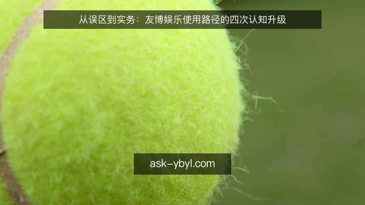 从误区到实务:友博娱乐使用路径的四次认知升级